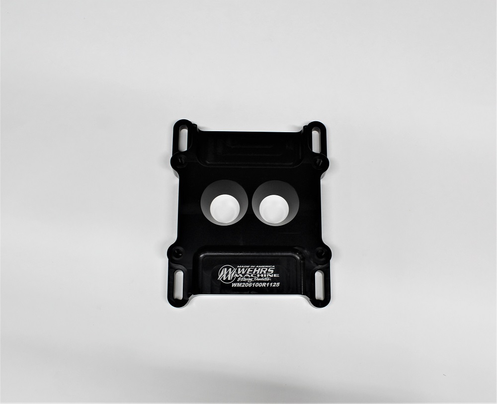 - Wehrs 2BRL INTO 4BRL CARB SLIDER 1" TALL RESTR