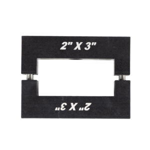 - Wehrs 2'' X 3'' RECTANGLE WEIGHT MOUNT
