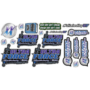 - Wehrs RACECAR STICKER PACK