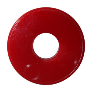 - Wehrs PUCK ¾" THICK 50 DUROMETER RED