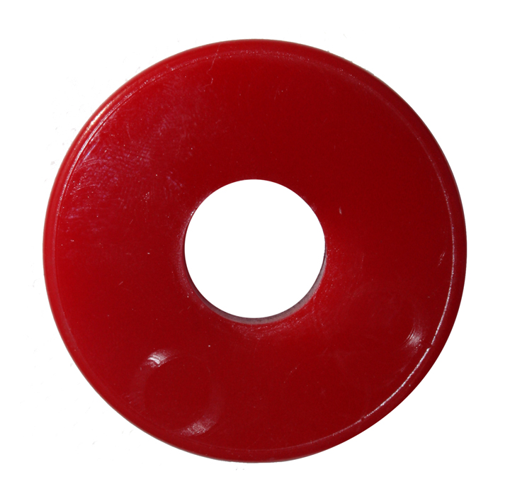 - Wehrs PUCK ¾" THICK 50 DUROMETER RED