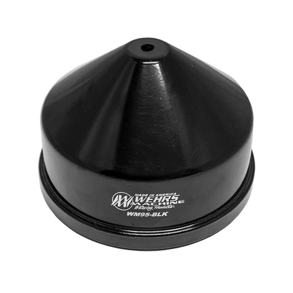 - Wehrs BLACK RAISED CARB COVER