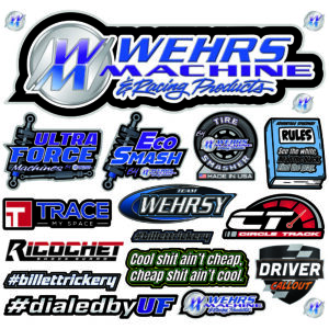 - Wehrs ALL BRANDS STICKER PACK