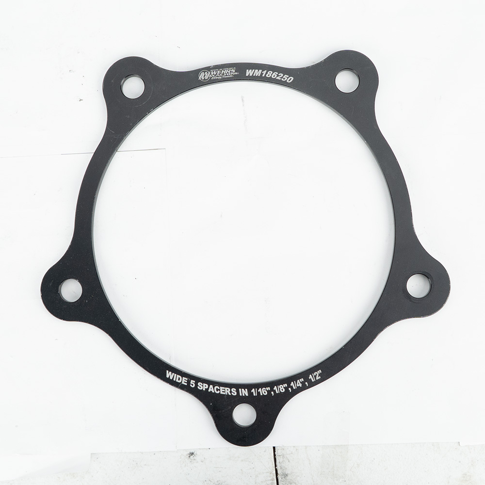 - Wehrs WIDE-5 WHEEL SPACER ¼" ALUMINUM